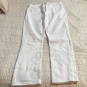 Joe's Jeans Women's Mid-rise White Flare Jeans Size 30